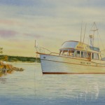 Amajica Yacht Painting
