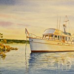 Amajica Yacht Painting