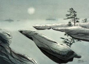 "Georgian Bay Jack Pine" Georgian Bay Jack Pine Painting