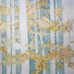 October Birch Painting