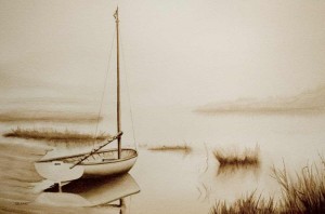 "Cottage Morning" Cottage Morning Painting