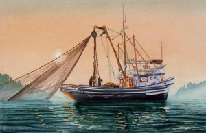 Pacific Morning Painting