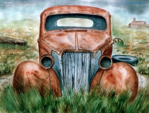 Rust Bucket - Painting