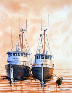 Two Sisters Painting